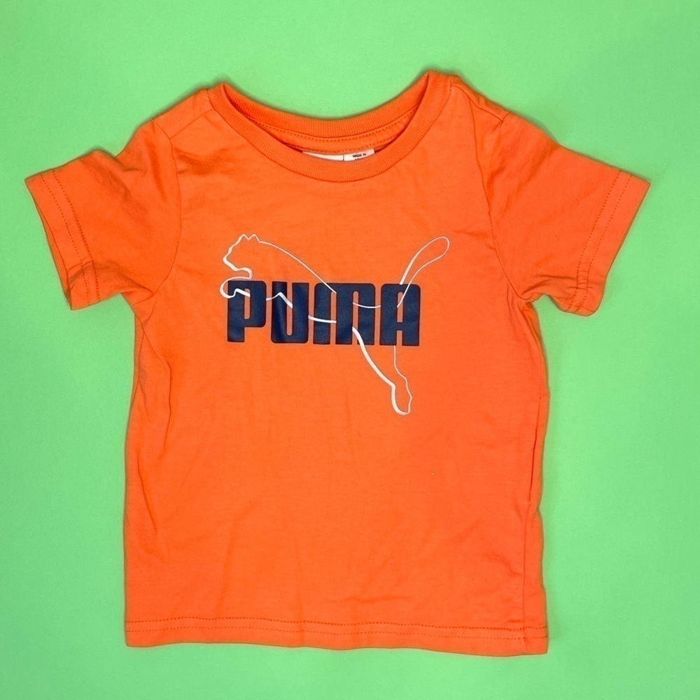 Puma Boys Orange T-Shirt